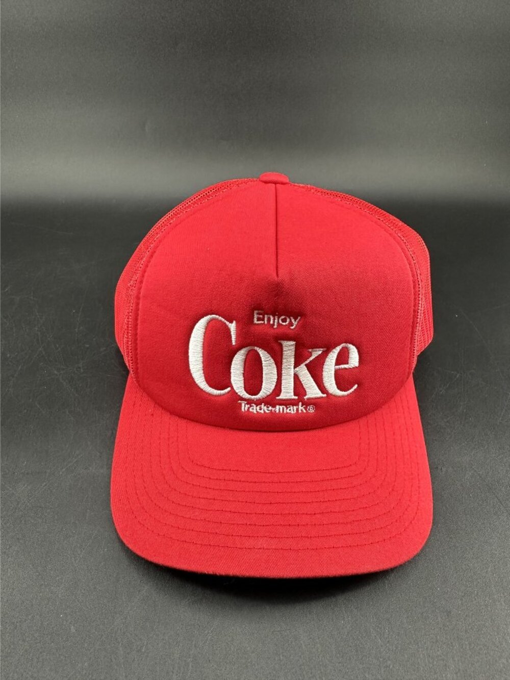 Coca-Cola ENJOY COKE Red Snapback Trucker Hat Brixton